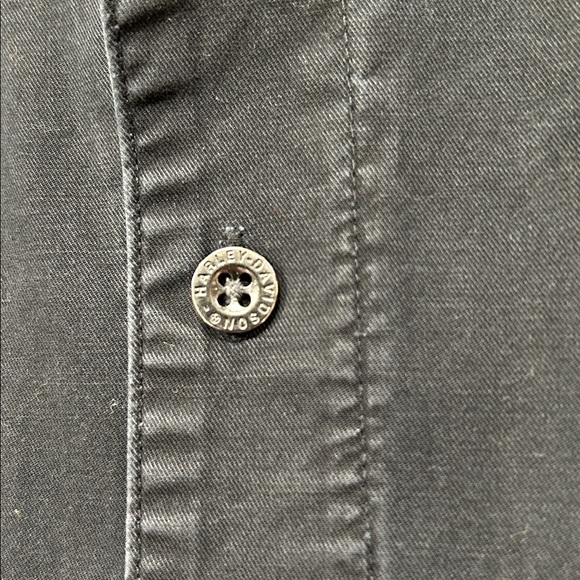 Harley-Davidson short sleeve button down shirt. XXL - Picture 9 of 10